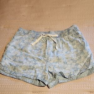 Floral Blue Women's Shorts